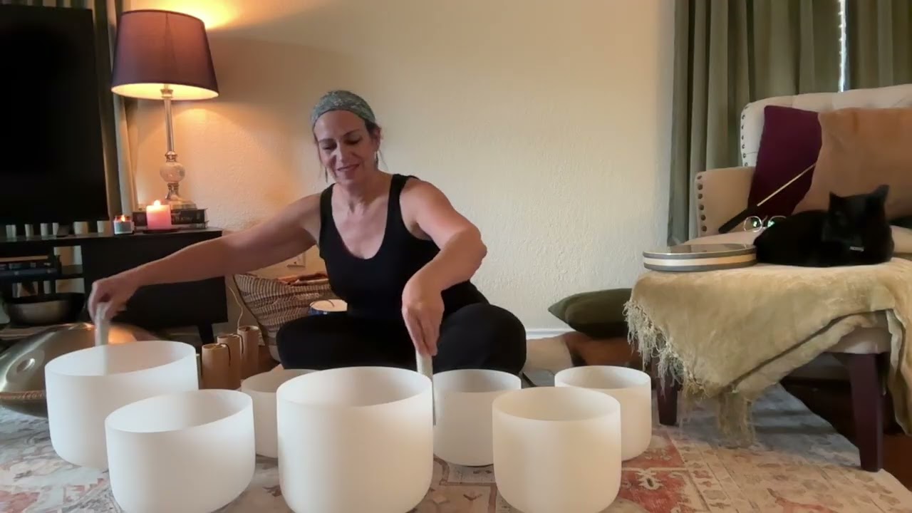 Center yourself with singing bowls