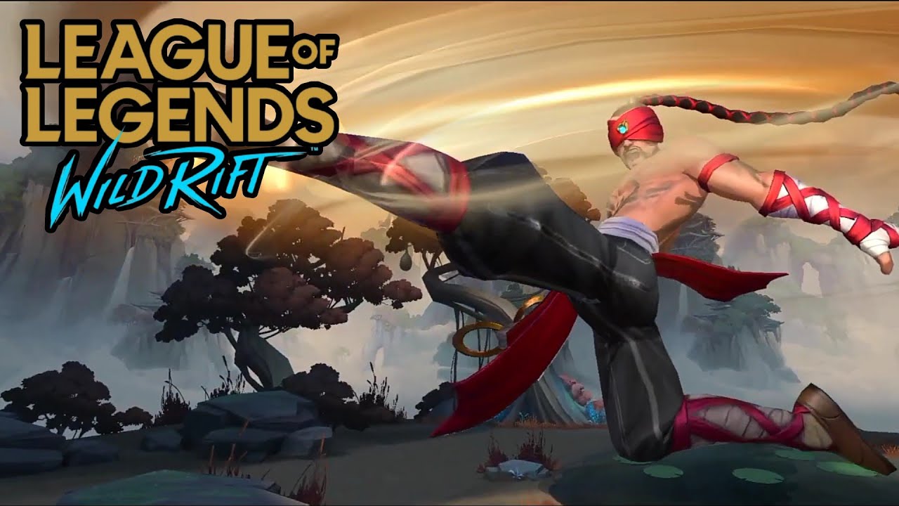 Wild Rift - Lee Sin All Intros, Skins (Full Screen)