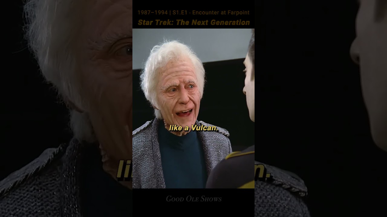 📺  SHOW ME  📺  Star Trek The Next Generation EPISODE: S1.E1 ∙ &ldquo;Encounter at Farpoint&rdquo; #shorts
