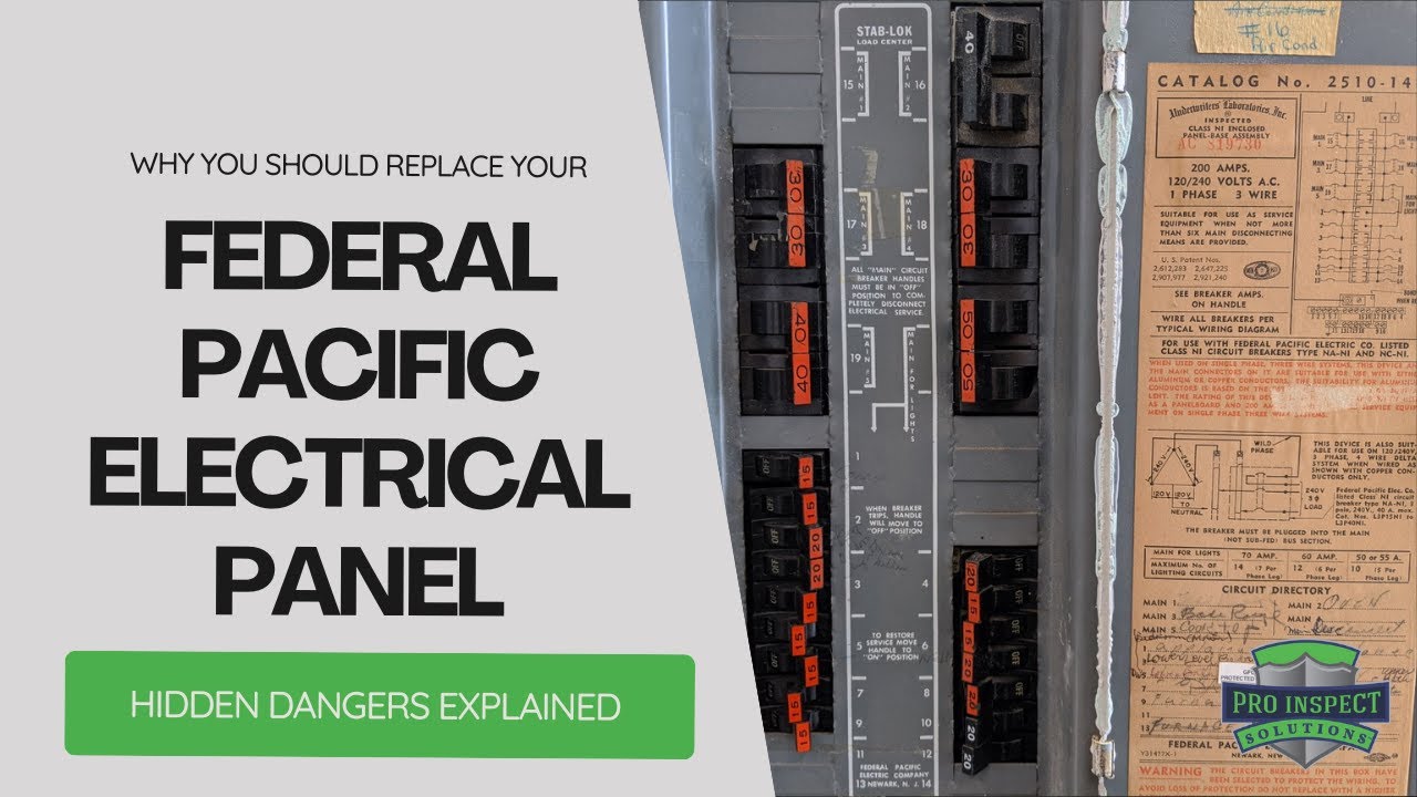 Why You Should Replace Your Federal Pacific Electrical Panel &ndash; Hidden Dangers Explained