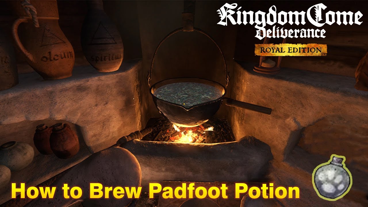 Kingdom Come Deliverance - How to Brew Padfoot Potion