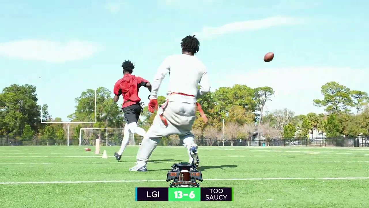 WEEK 5 JAX FLAG FOOTBALL LEAGUE SEASON 61: LGI vs TOO SAUCY