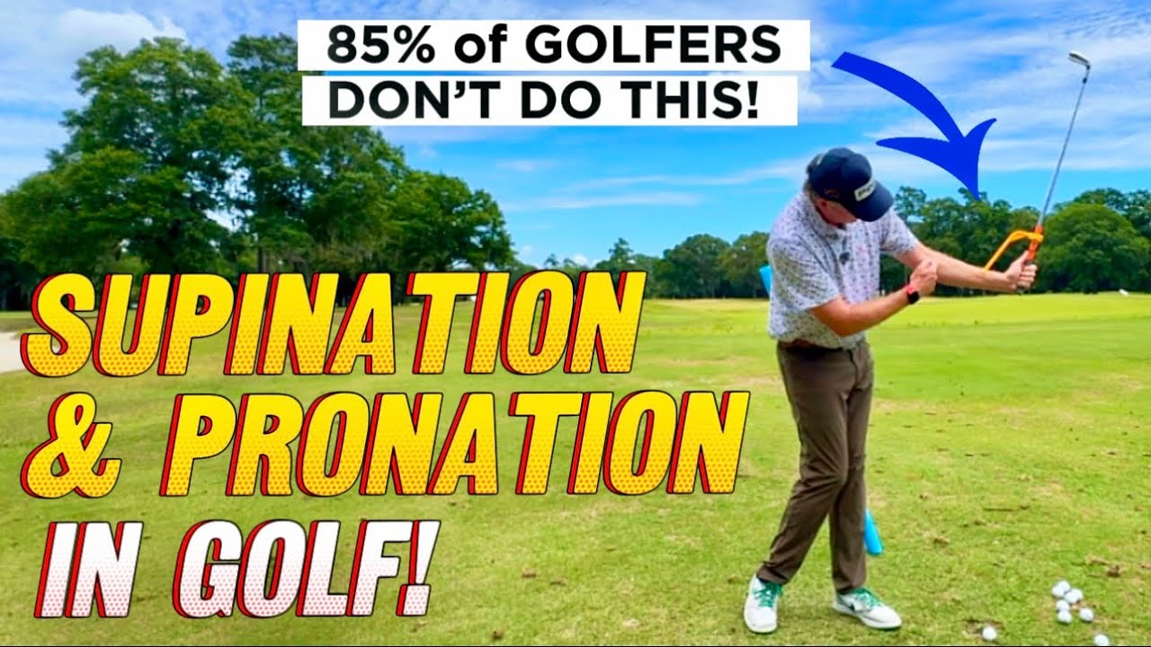 Unlock your WRISTS & FOREARMS! // Unlock YOUR True POTENTIAL! #golfinstruction #golfswing #golftips