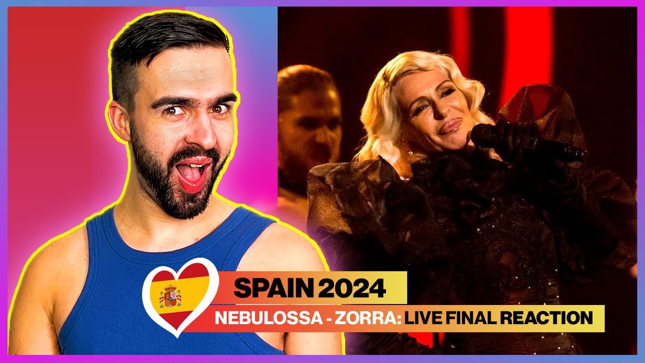 🇪🇸 REACTION: Spain 2024: Nebulossa - Zorra | FINAL Performance