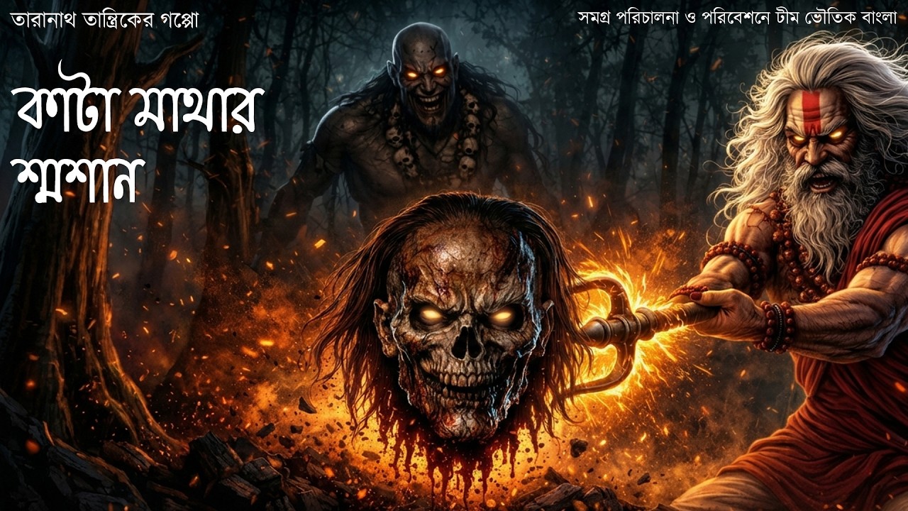 Taranath Tantrik | কাটা মাথার শ্মশান | #taranathtantrik #bhoutikbangla #BanglaBhuterGolpo