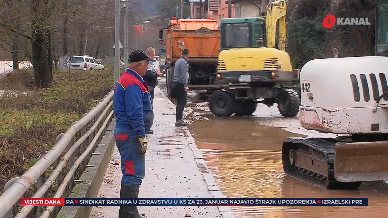 Konjic pod vodom, pokrenuta i klizišta