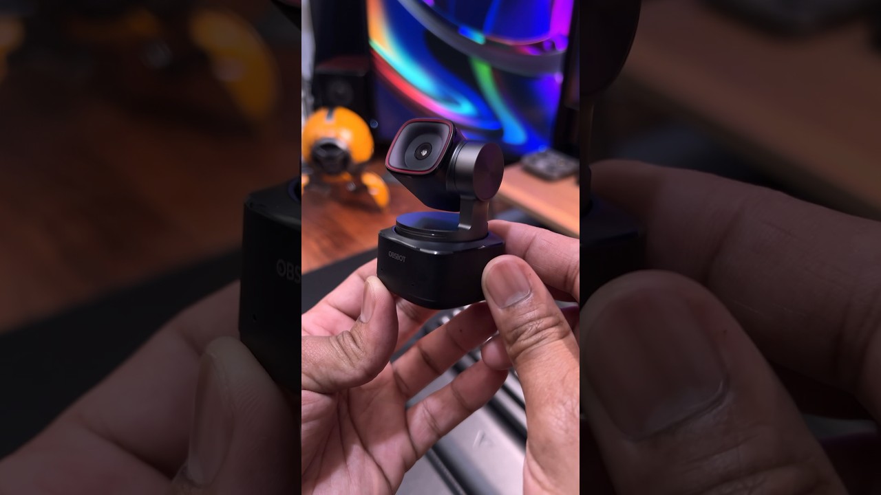Лучшая веб-камера 4K PTZ &mdash; Obsbot Tiny 2 &mdash; эта вещь крошечная и уникальная #webcam #obsbot #tiny2