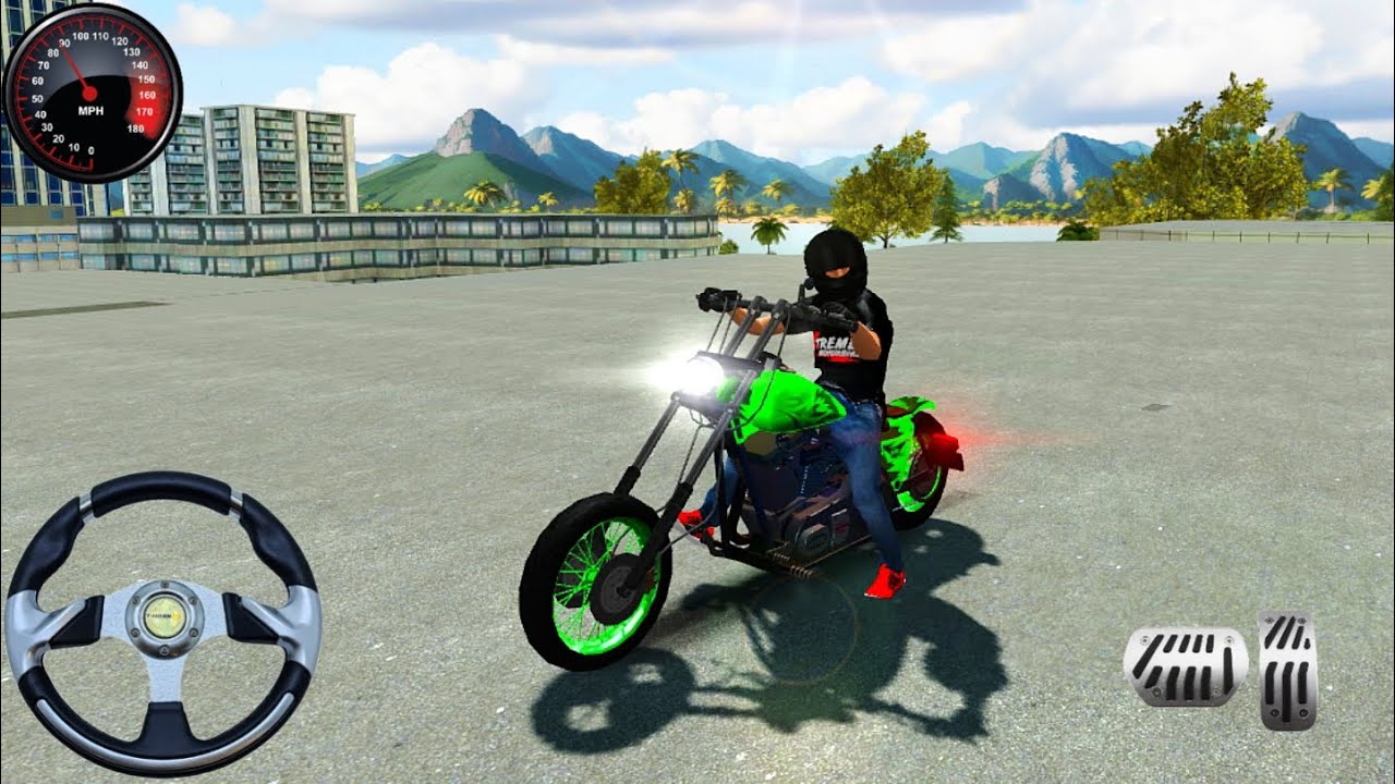 Juegos de Motos - Simulator Driving Moto - Harley Davidson - Gameplay Android•IOS 