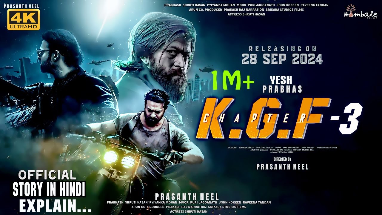 KGF Chapter 3 Full Story Explained |,K.G.F 3 | Full Movie Leaked