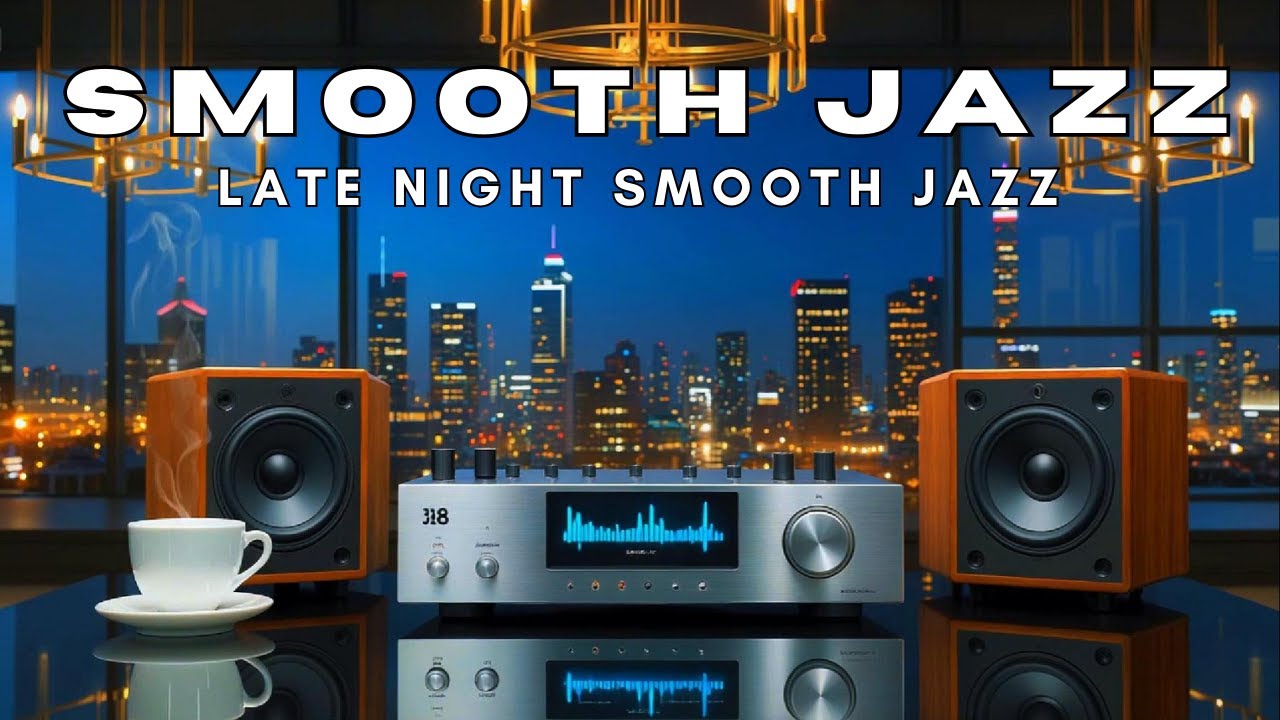 Smooth Jazz City Nights ✨ Chill Music for Calm Evenings