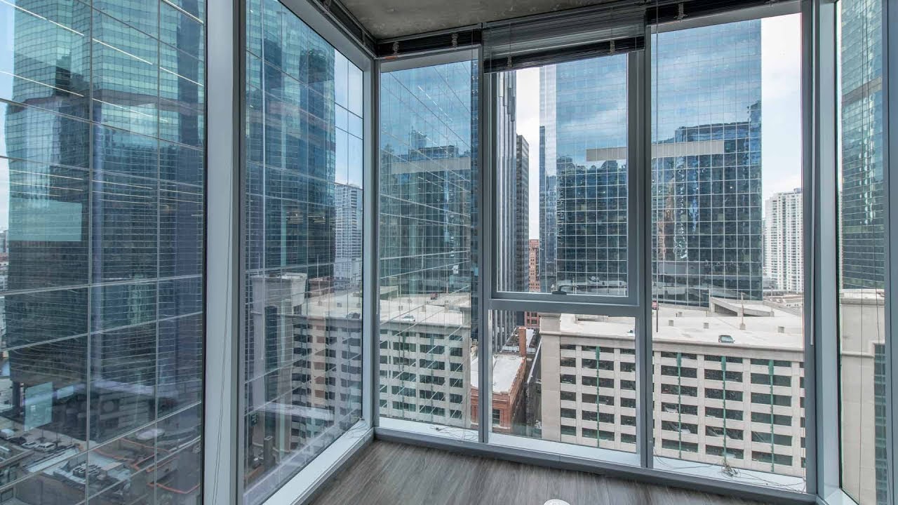 A C2 corner convertible with a study at the Loop's new Linea apartments