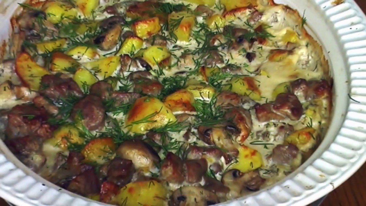 Жаркое с мясом и грибами блюдо проверенное веками