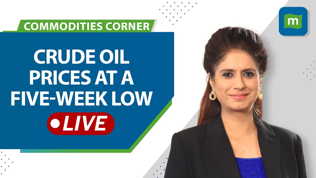 Commodities Live: Crude Oil Prices Saw A Decline for Second Week Straight | Slowdown in US & Europe