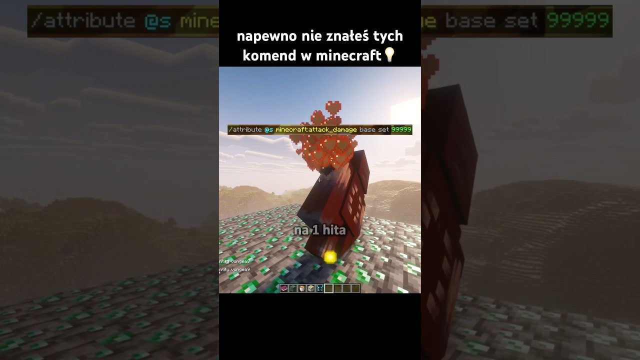 szalone komendy w minecraft