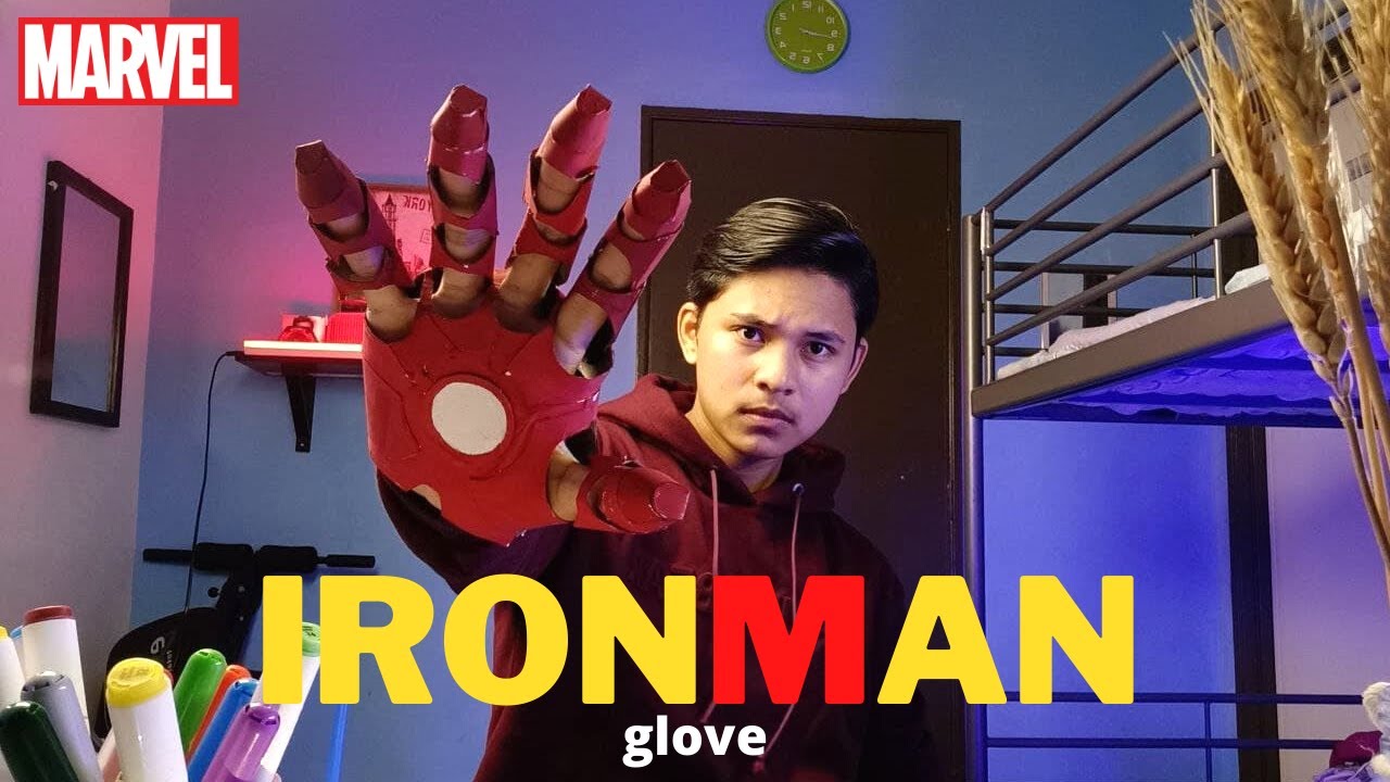 How I make ironman glove with easy step | DIY Cardboard