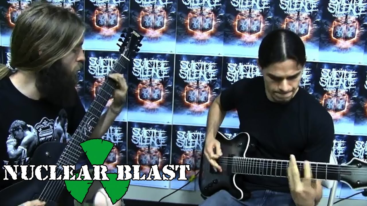 SUICIDE SILENCE - Cease To Exist: Guitar Lesson w/ Chris Garza + Mark Heylmun (PART 1)