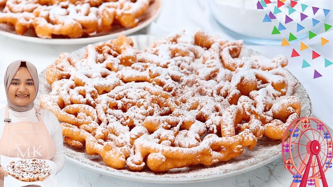 You've never had cake like this! Easy FUNNEL CAKE Recipe ready in minutes