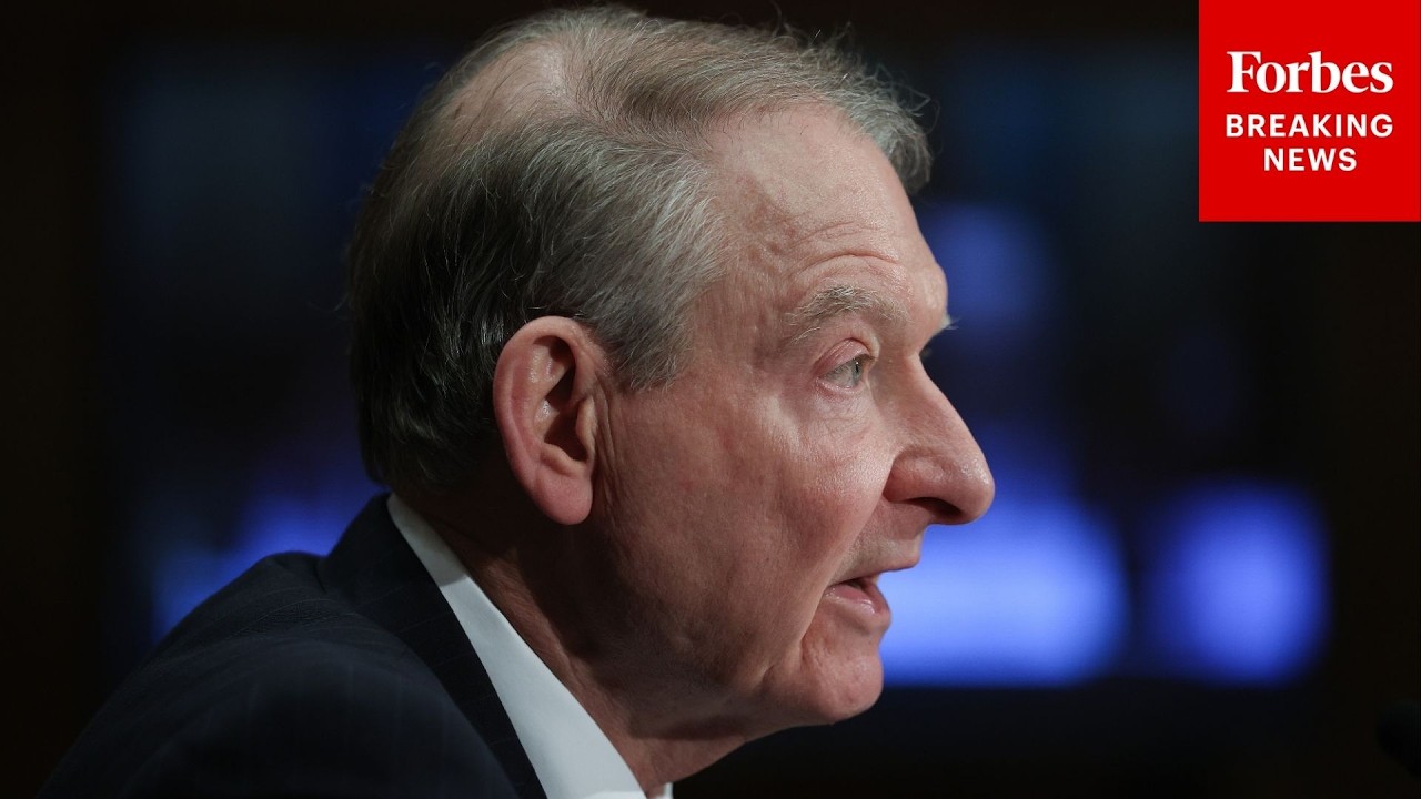 SEC Chairman Paul Atkins Faces Off Against Senators In The Senate Banking Committee