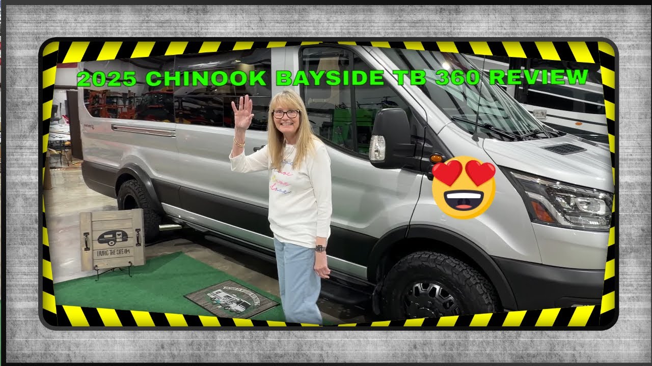 2025 CHINOOK BAYSIDE TB 360 CLASS B AWD MOTOR HOME ALL ELECTRIC REVIEW   SUNSETMOTORS.COM FOR SALE