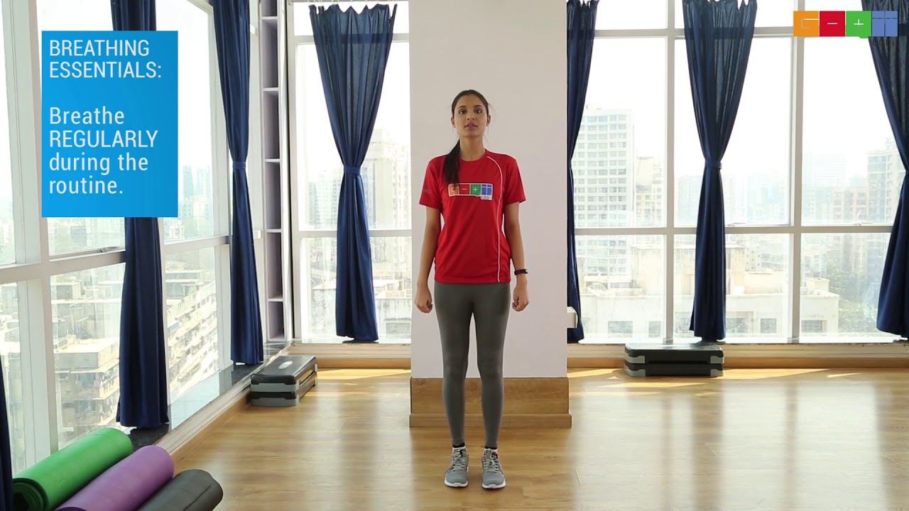 2 Minute Aerobics Routine Pt. 2 | GOQii
