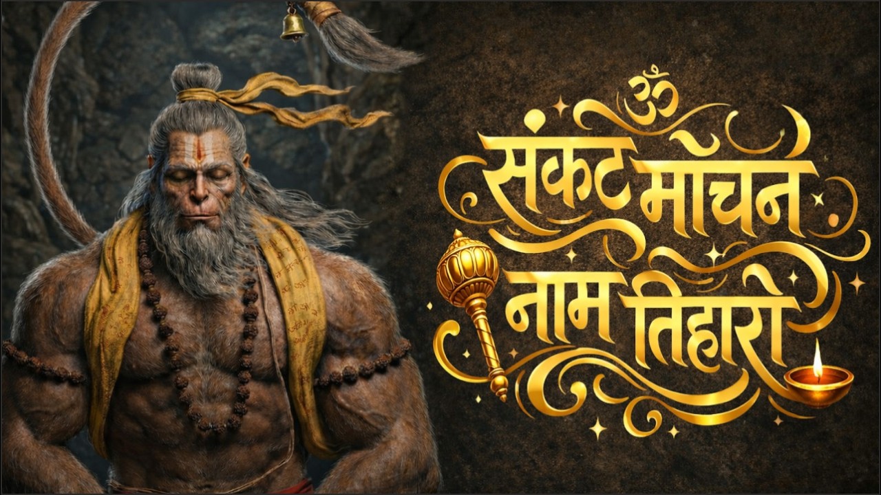 Sankat Mochan Hanuman Ashtak | Peaceful Bhajan | हर संकट दूर करने वाला पाठ