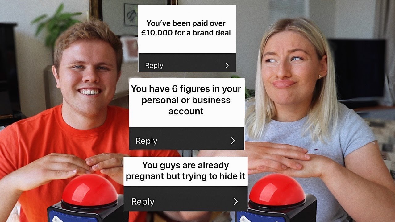 QUICK FIRE ASSUMPTIONS CHALLENGE... WE HAVE TO ANSWER EVERYTHING!! | James and Carys