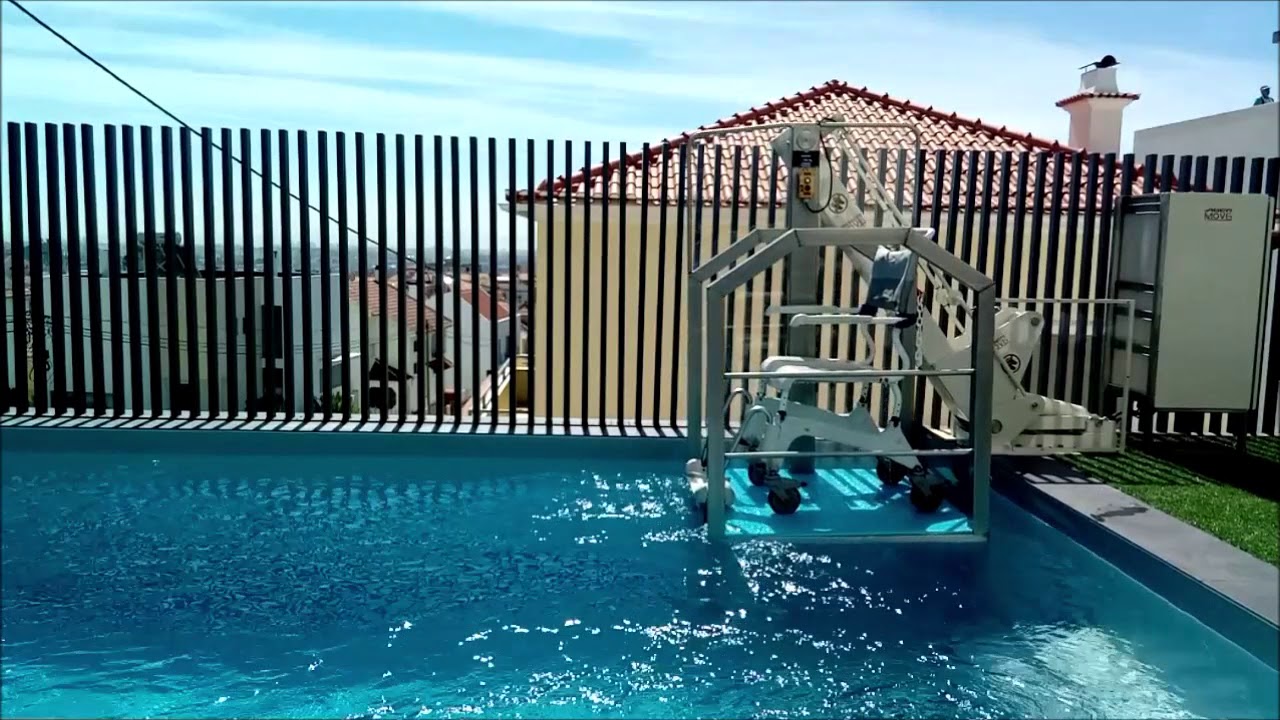 ABERMOVE - Handicap & Wheel Chair Swimming Pool Lift