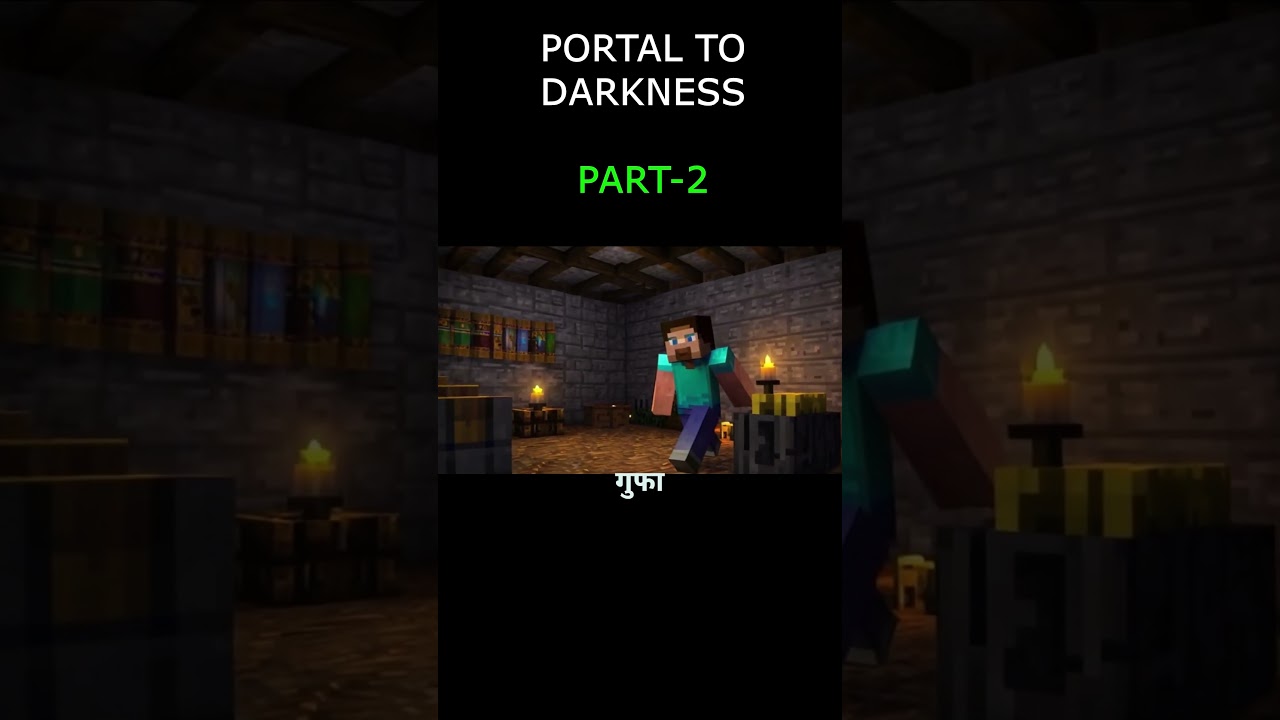 video⬆️| Portal to darkness | #shorts #short #viral #shortsvideo #minecraft  #epicminecraftbattle