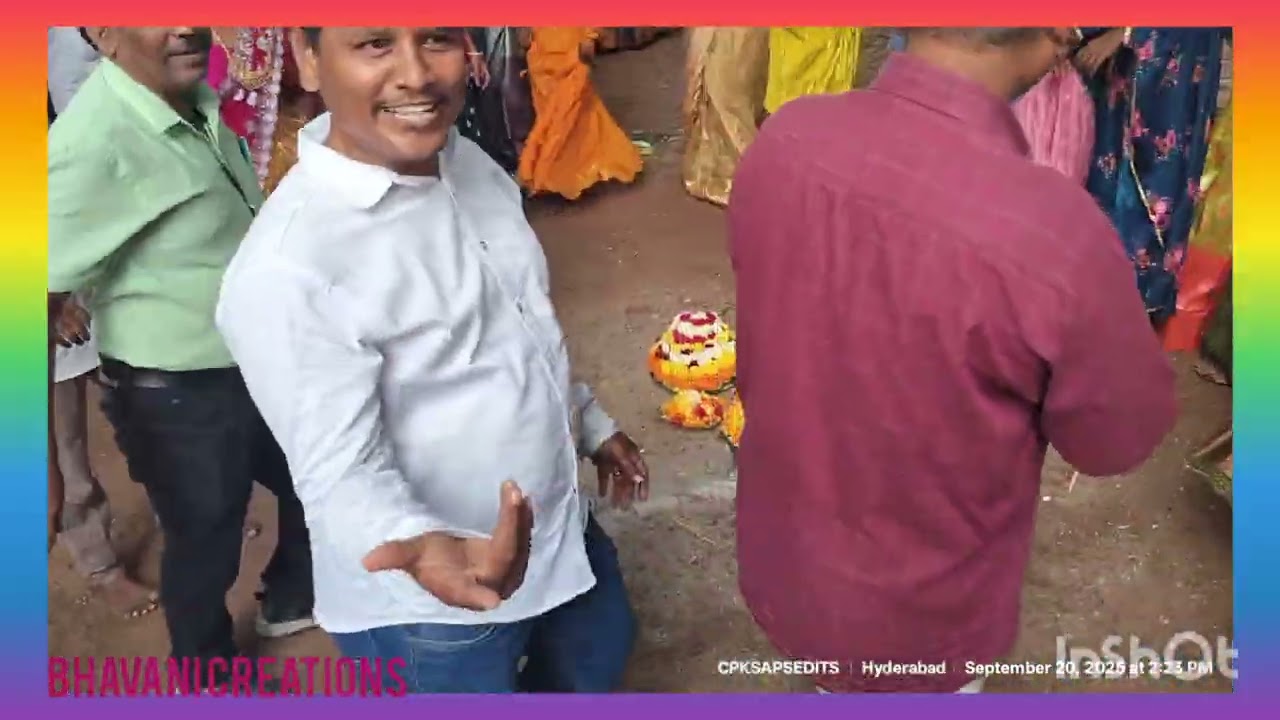 BHATHUKAMMA CELEBRATION ZPHS RP COLONY KUKATPALLY 
