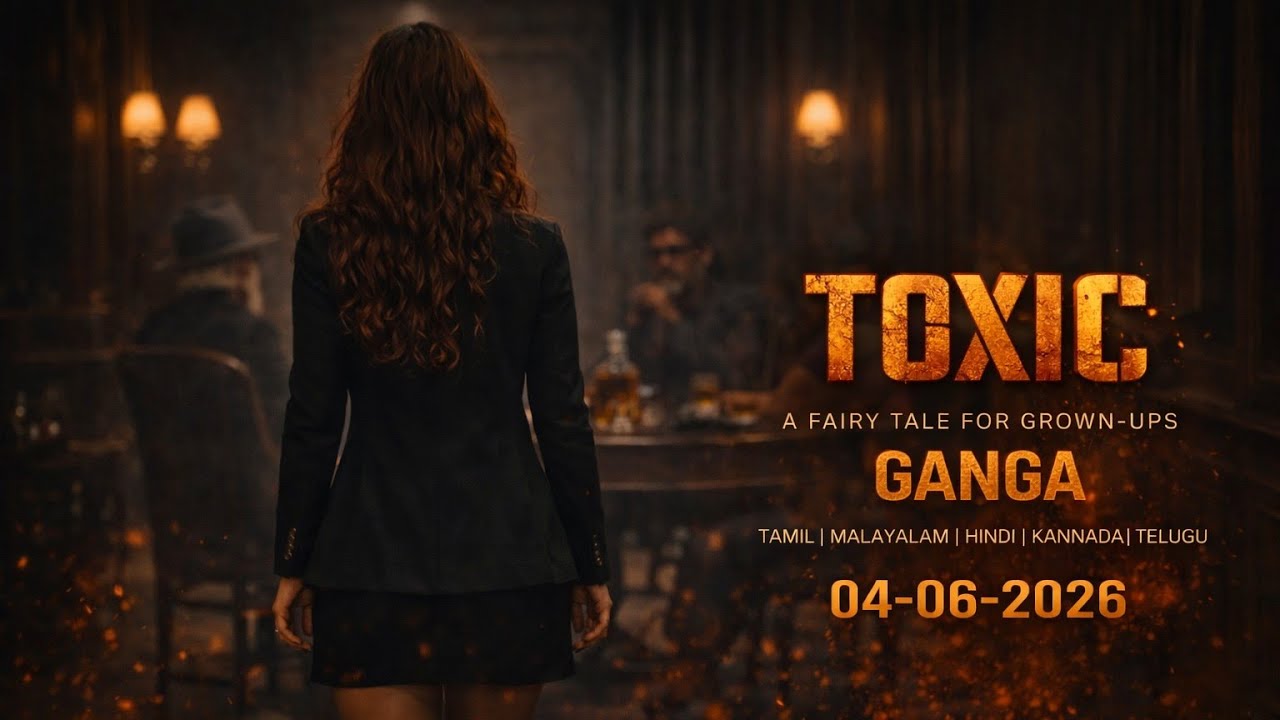 TOXIC Ganga Entry Scene | Nayanthara Entry | Rocking Star Yash | Hindi