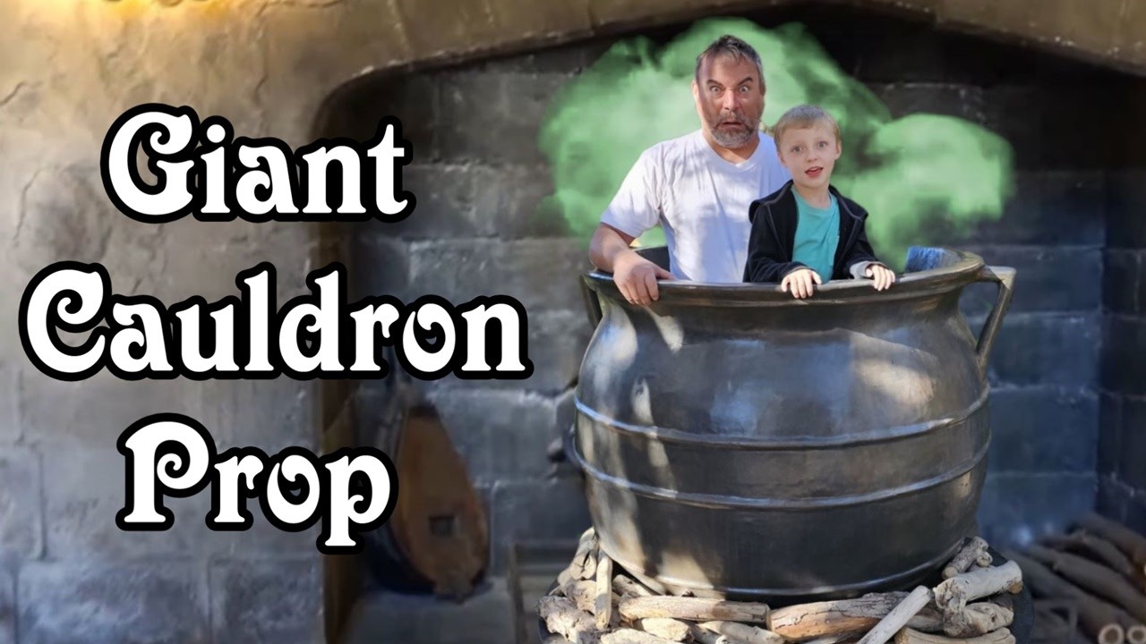 Extra Large Witches Cauldron - DIY Halloween Decorations