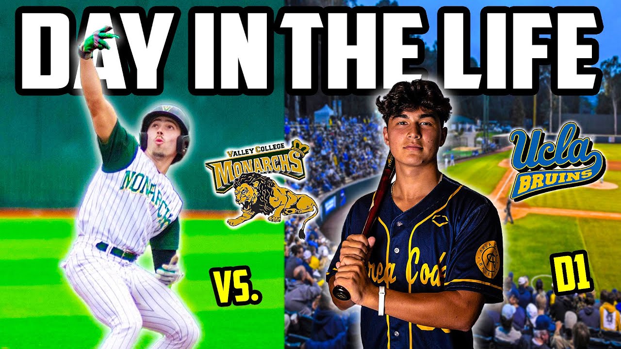 Day In The Life of A UCLA Baseball Commit VS JUCO Baseball Player