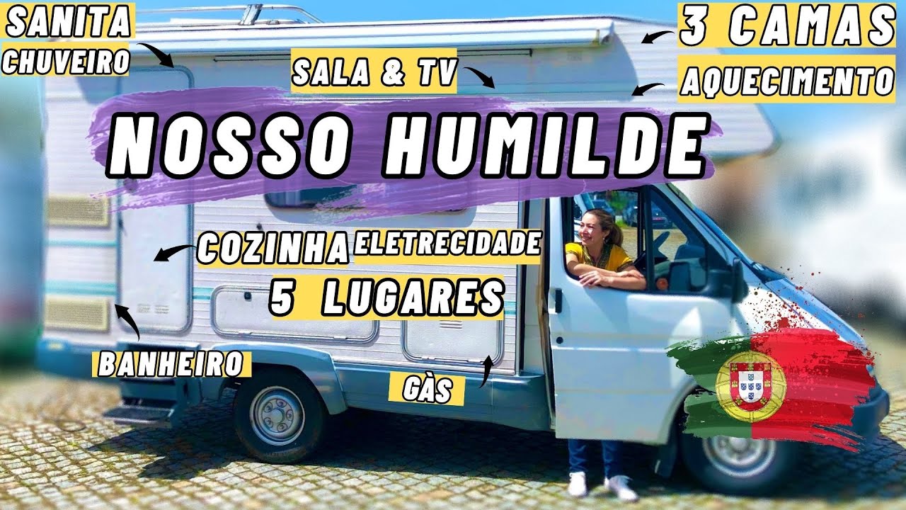 Em PORTUGAL, TOUR pelo nosso MOTORHOME, AUTOCARAVANA