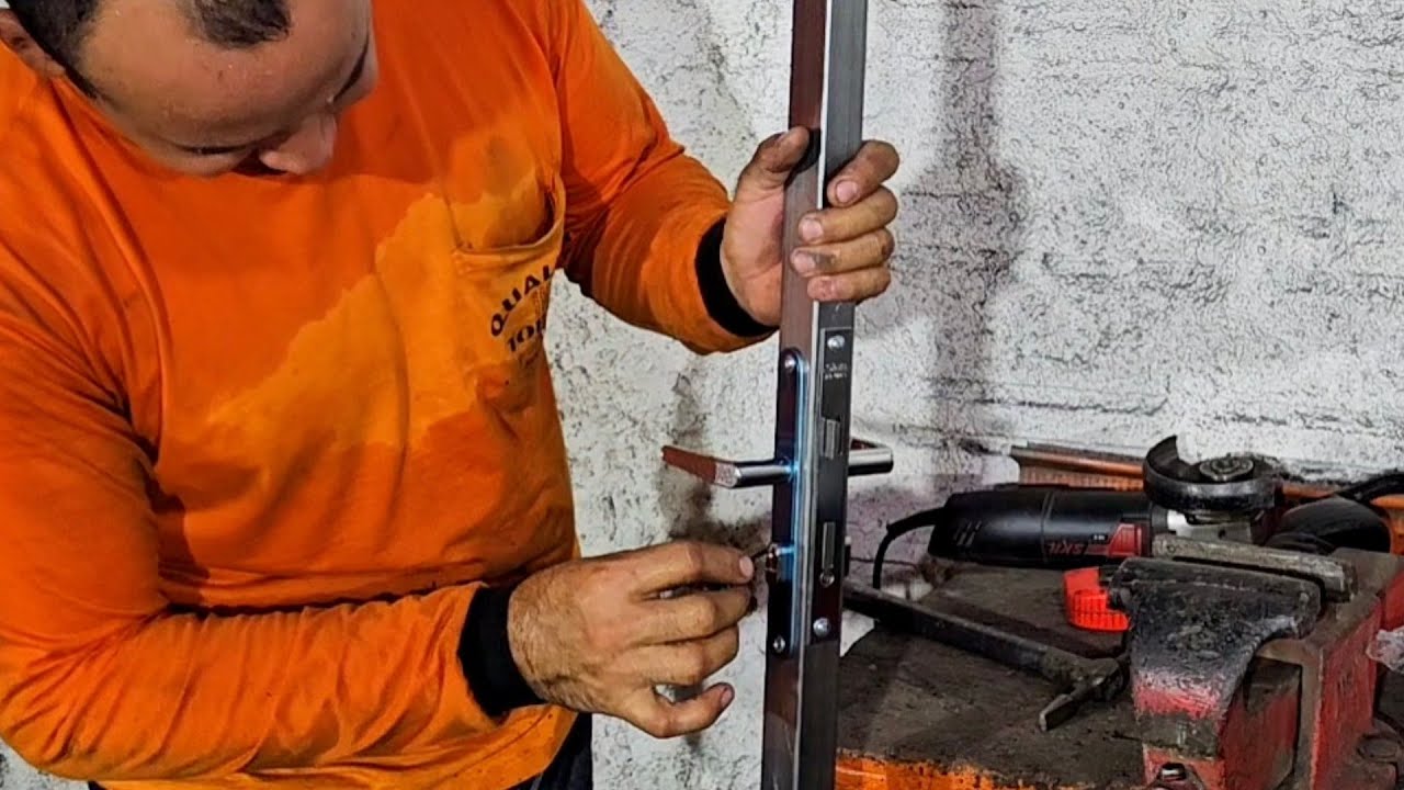 Instalar fechadura em porta,Segredos para hobbystas .