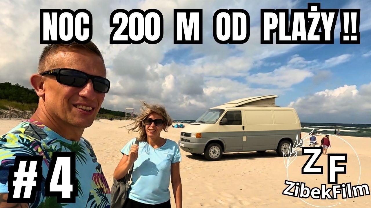 NARESZCIE NAD MORZEM! 🌊 (Dębki, Karwia, Krynica), zimna woda i NOCLEG 200m od plaży