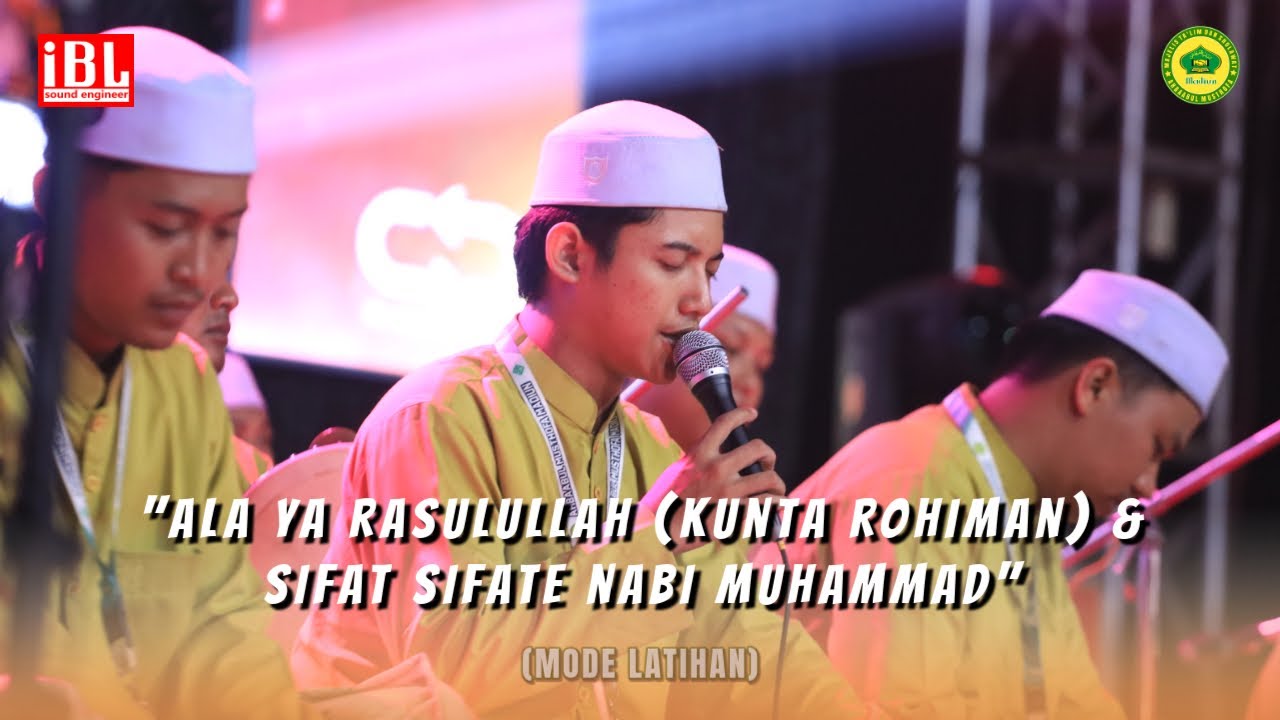 ALA YA RASULULLAH (KUNTA ROHIMAN) & SIFAT SIFATE NABI MUHAMMAD  |  Hadrah Ahbaabul Musthofa Madiun