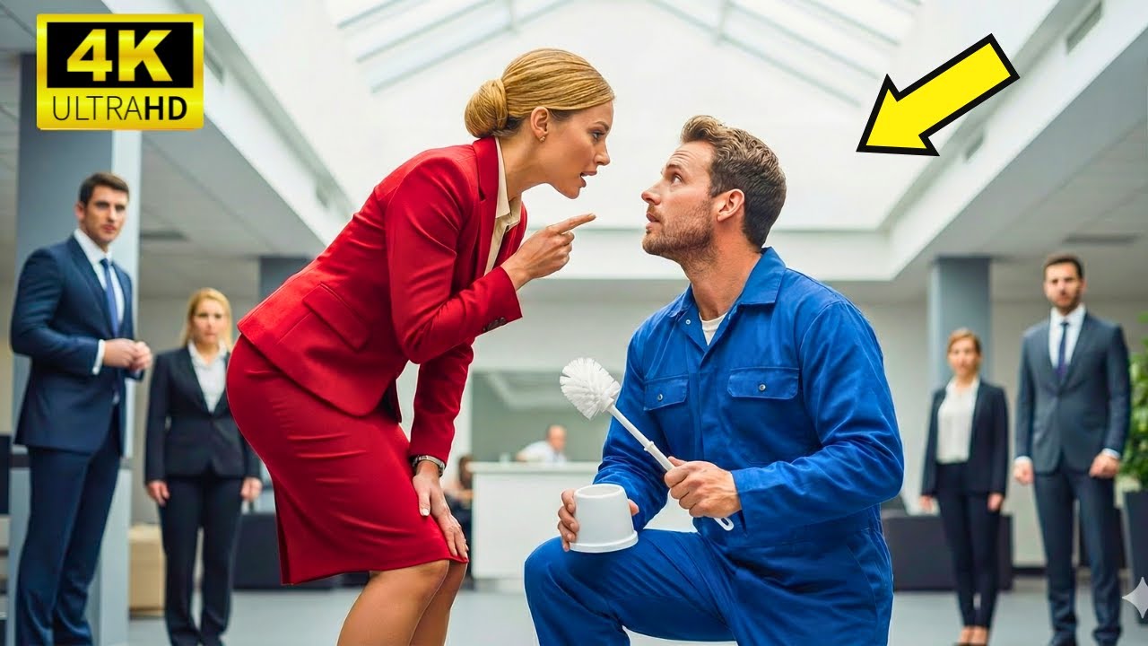 Single Dad Is Mocked For Cleaning Toilets – But The CEO Discovers He Is The Genius Behind...