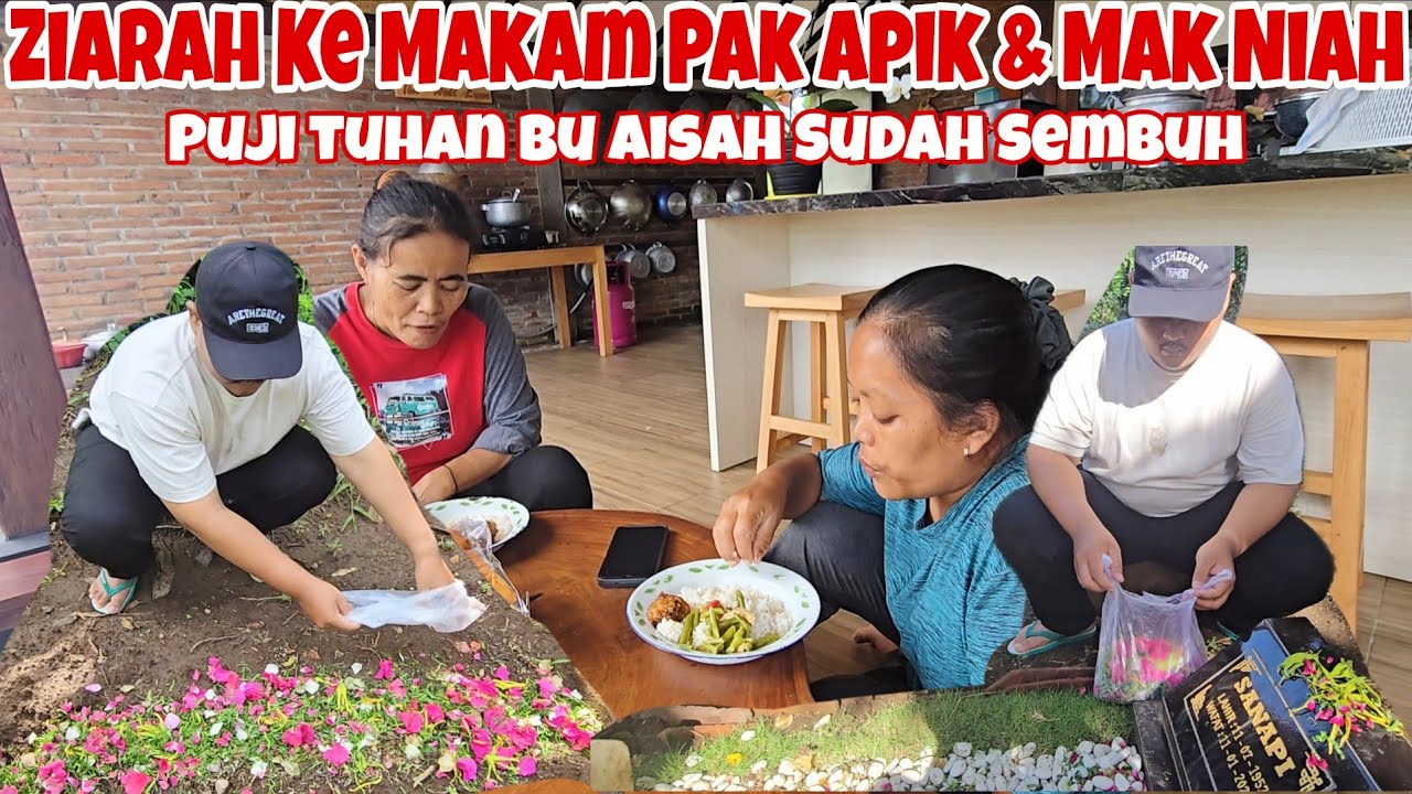 AJAK MAS RESIN ZIARAH KE MAKAM MAK NIAH DAN PAK APIK‼️TWL MAKAN SIANG