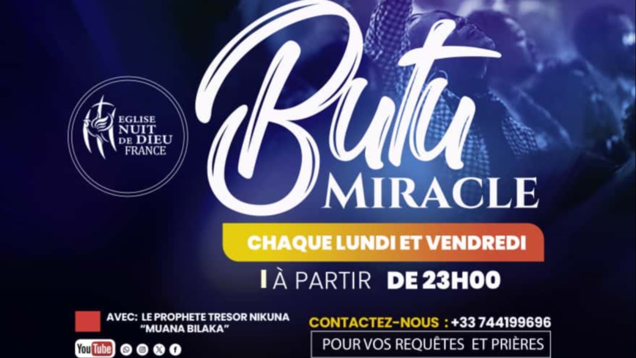 BUTU MIRACLE | PROPHETE TRESOR NIKUNA