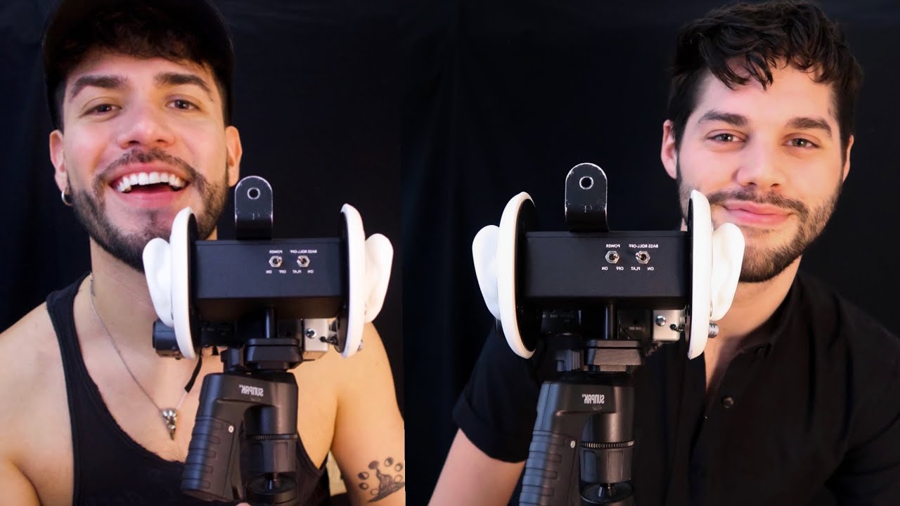 ASMR Ear Eating with my Boyfriend!