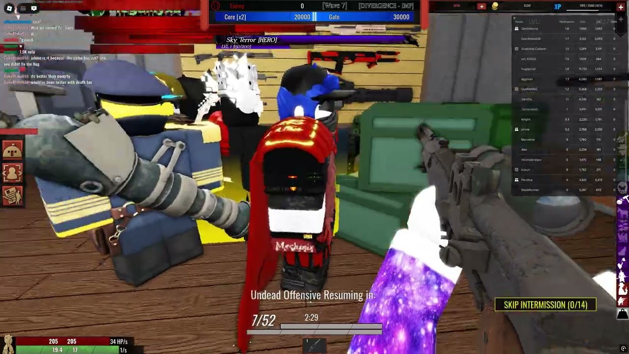 30 player server | The Zombies Revenge