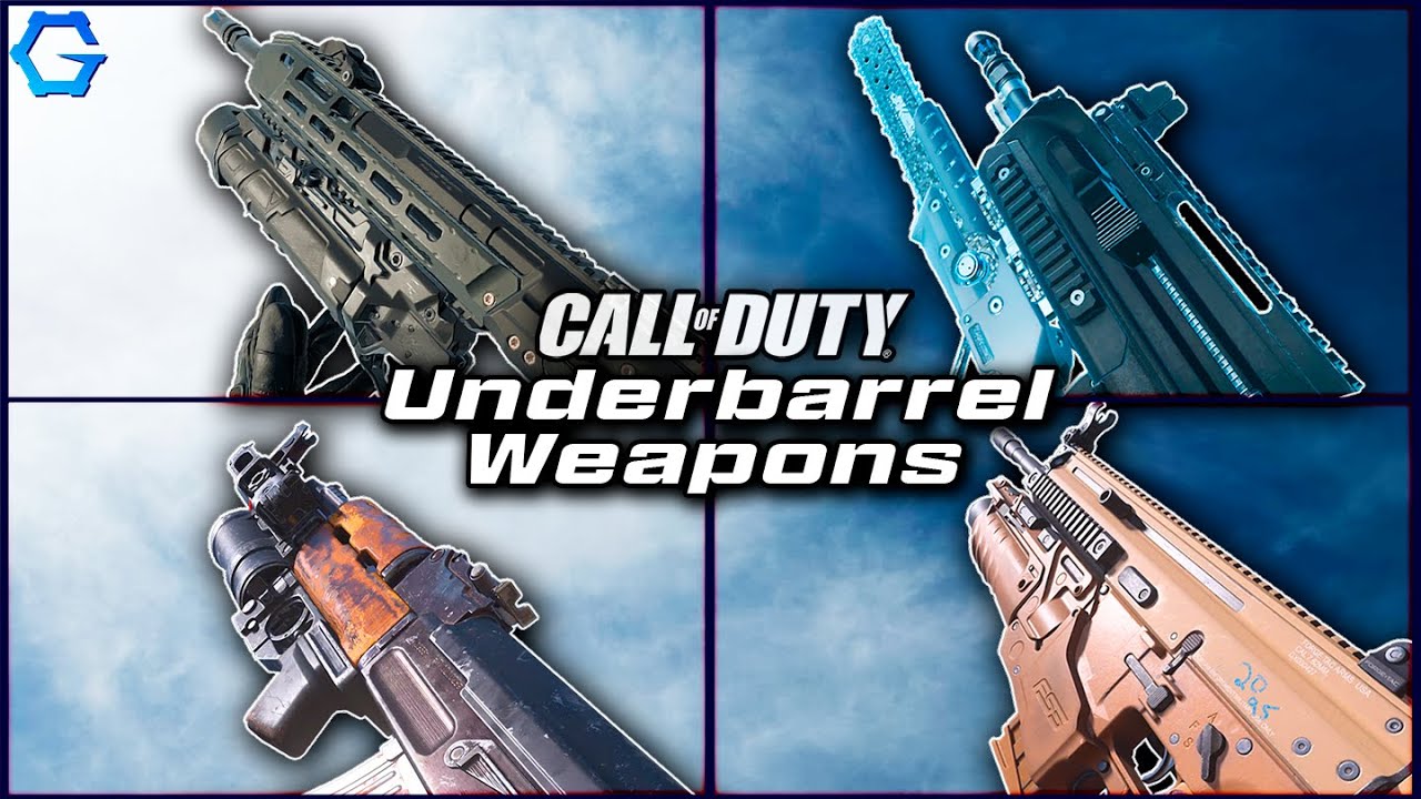 Call of Duty's Underbarrel Guns & Bayonets!