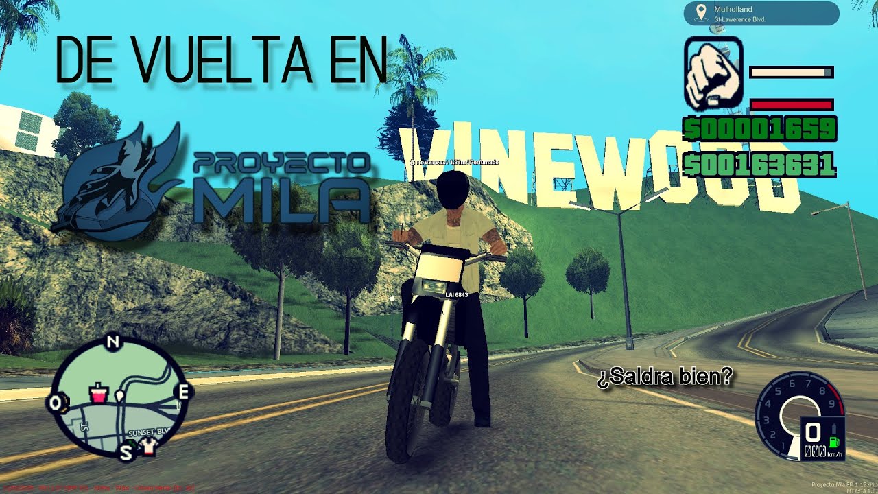 Una vuelta por Proyecto Mila, GTA San Adreas Roleplay.