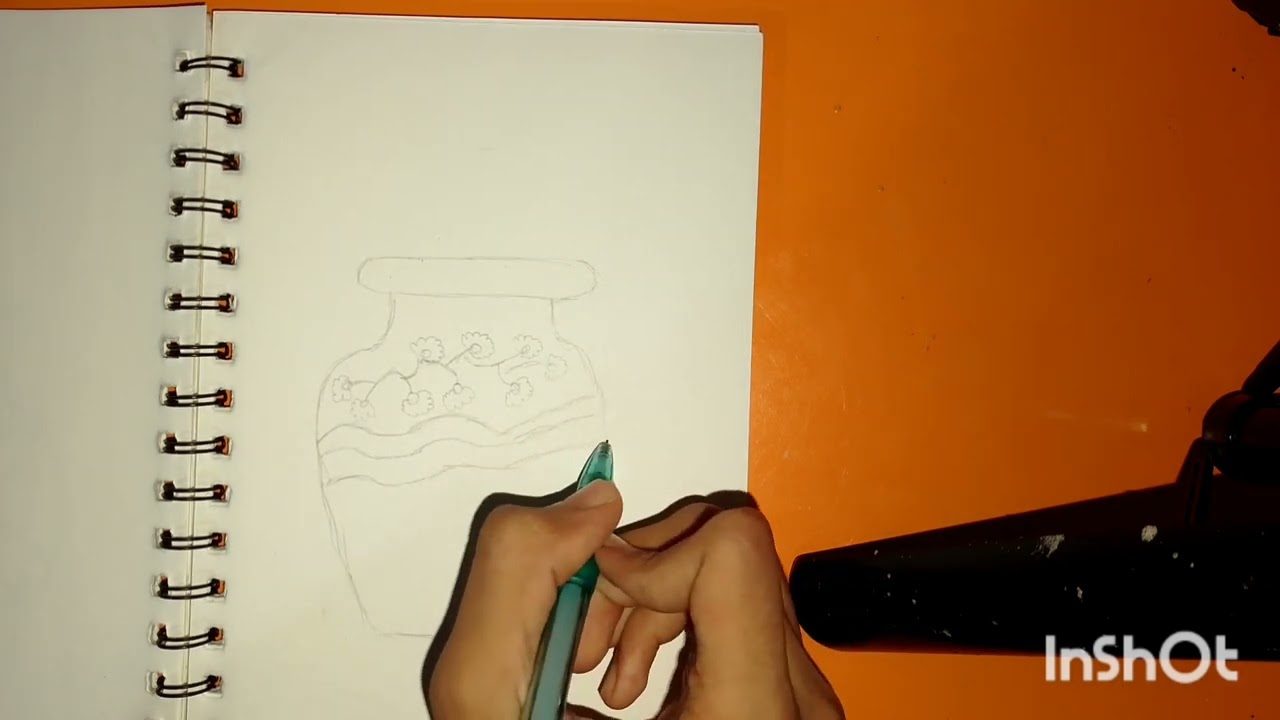 How to make a Vase design 🏺