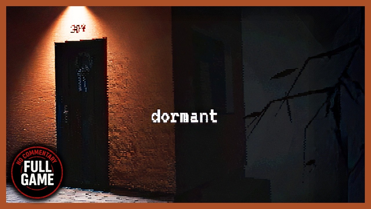 Dormant (itch.io) - Indie Horror Game Demo (No Commentary) PC