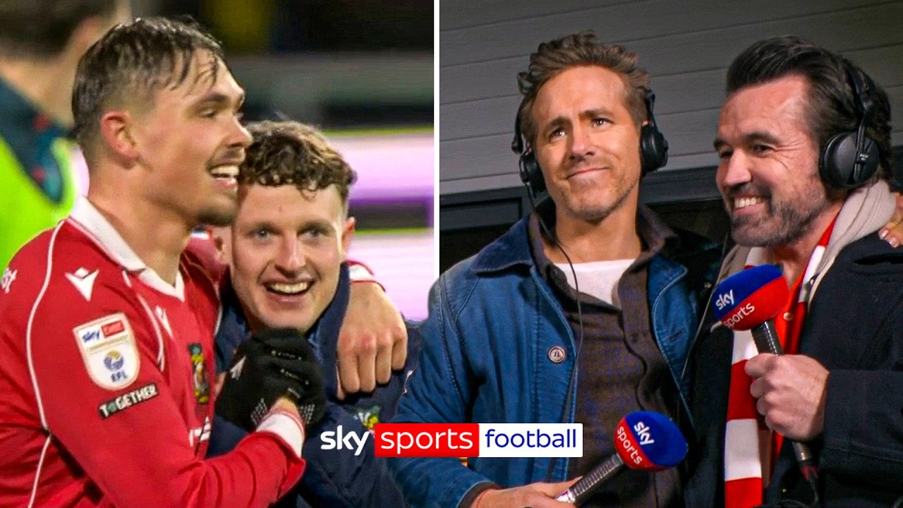 Ryan Reynolds and Rob Mac REACT to Wrexham's big win over Swansea!