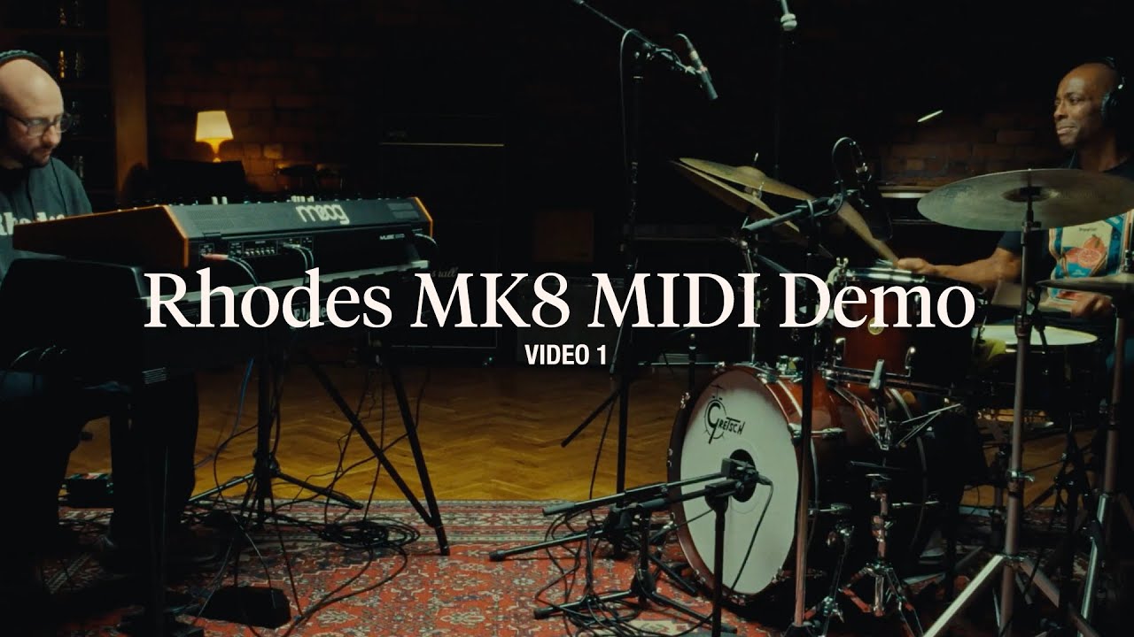 Rhodes MK8 MIDI Demo - Live at The Nave - Video 1