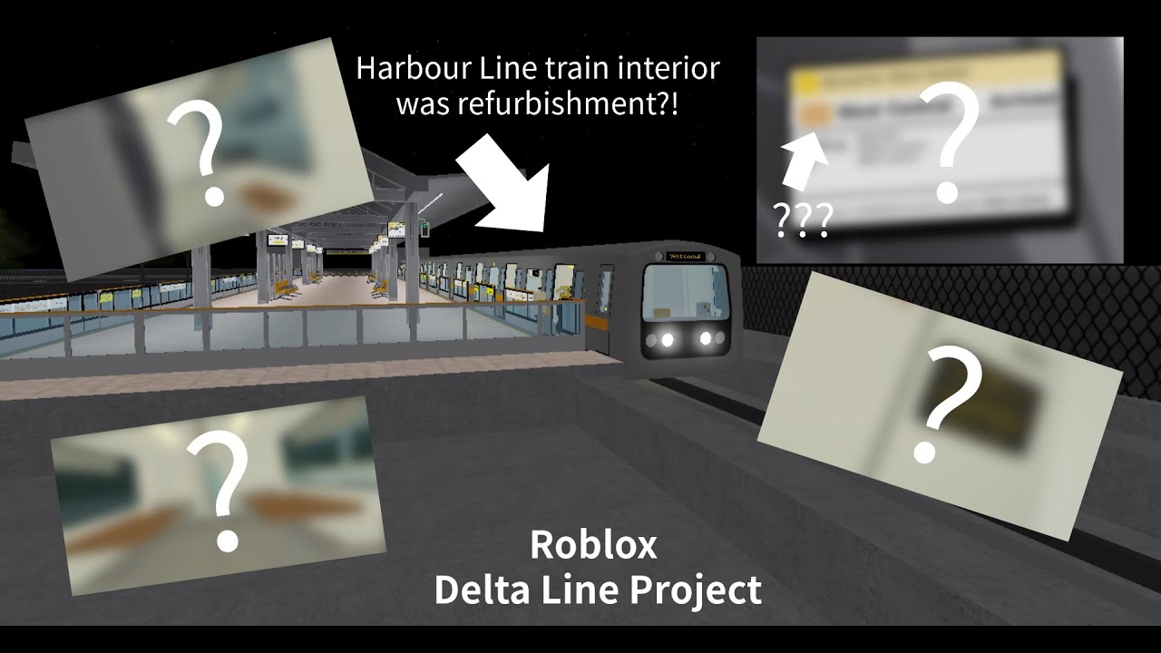 Roblox Delta Line Project: Train interior was refurbishment?! (Brendwood East to Hyacinth Harbour)