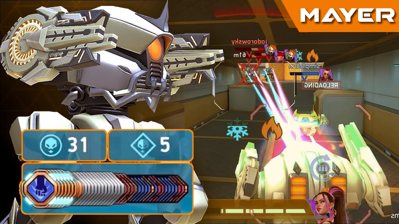 Disc Launcher 16 - Guardian Dominating 🇺🇦 Mech Arena