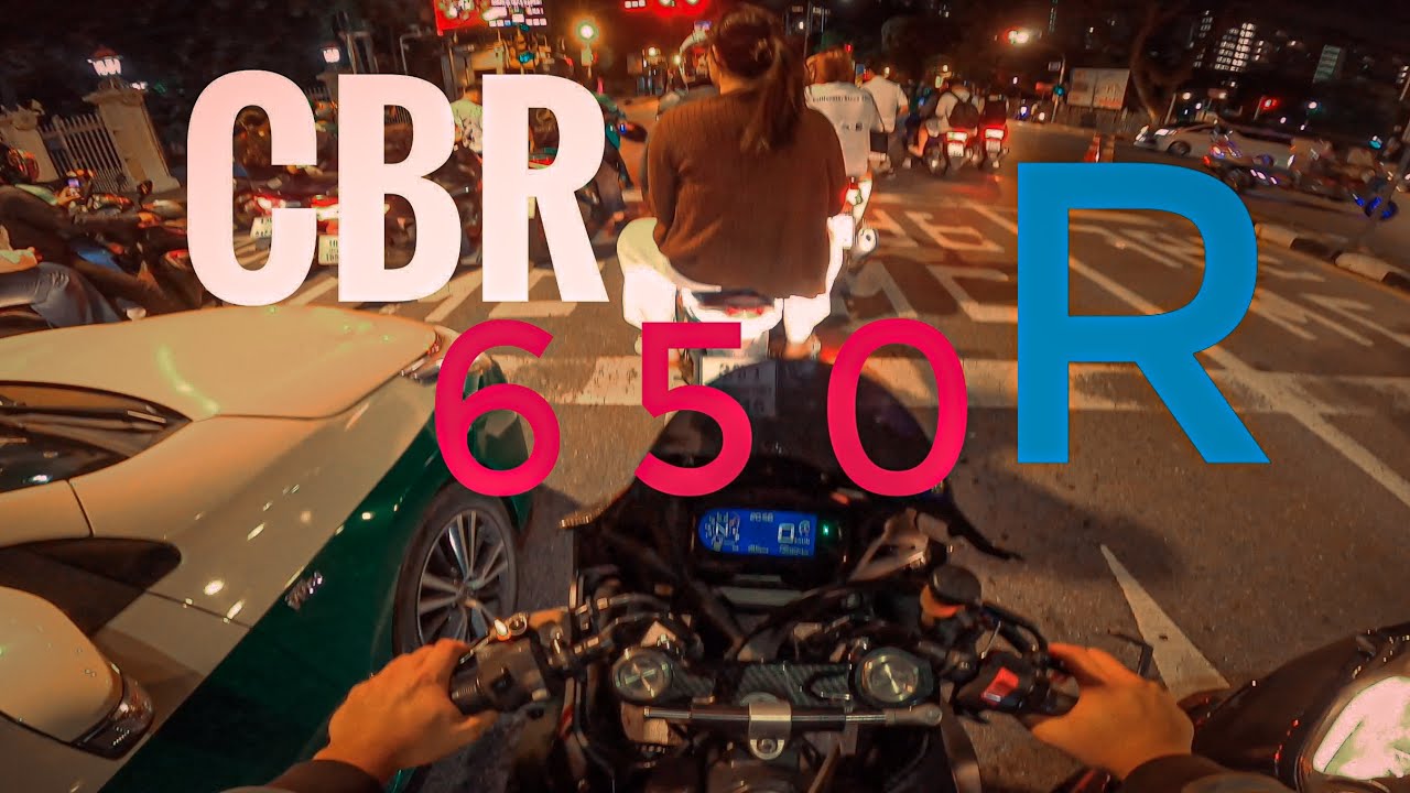 CBR650R ฝนไม่ตก ก็ซิ่งเข้าเมืองดิค่าบ